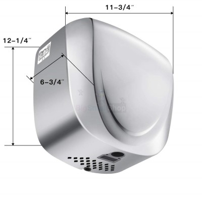 Скоростная сушилка рук TurboHand 2100 - купить в Новоклейке